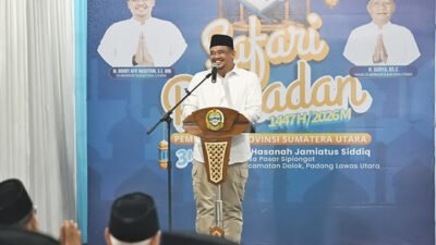 Safari Ramadan di Paluta, Bobby Nasution Janjikan Pembangunan Jalan Sipiongot Senilai Rp230 Miliar