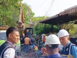 Tanggulangi Banjir, Dinas SDAMBMK Medan Kebut Penyelesaian Drainase Jalan Abdul Hakim-Mandolin
