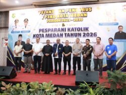 Pesparani Katolik Kota Medan 2026 Resmi Dibuka, 587 Peserta dari 13 Paroki Ambil Bagian