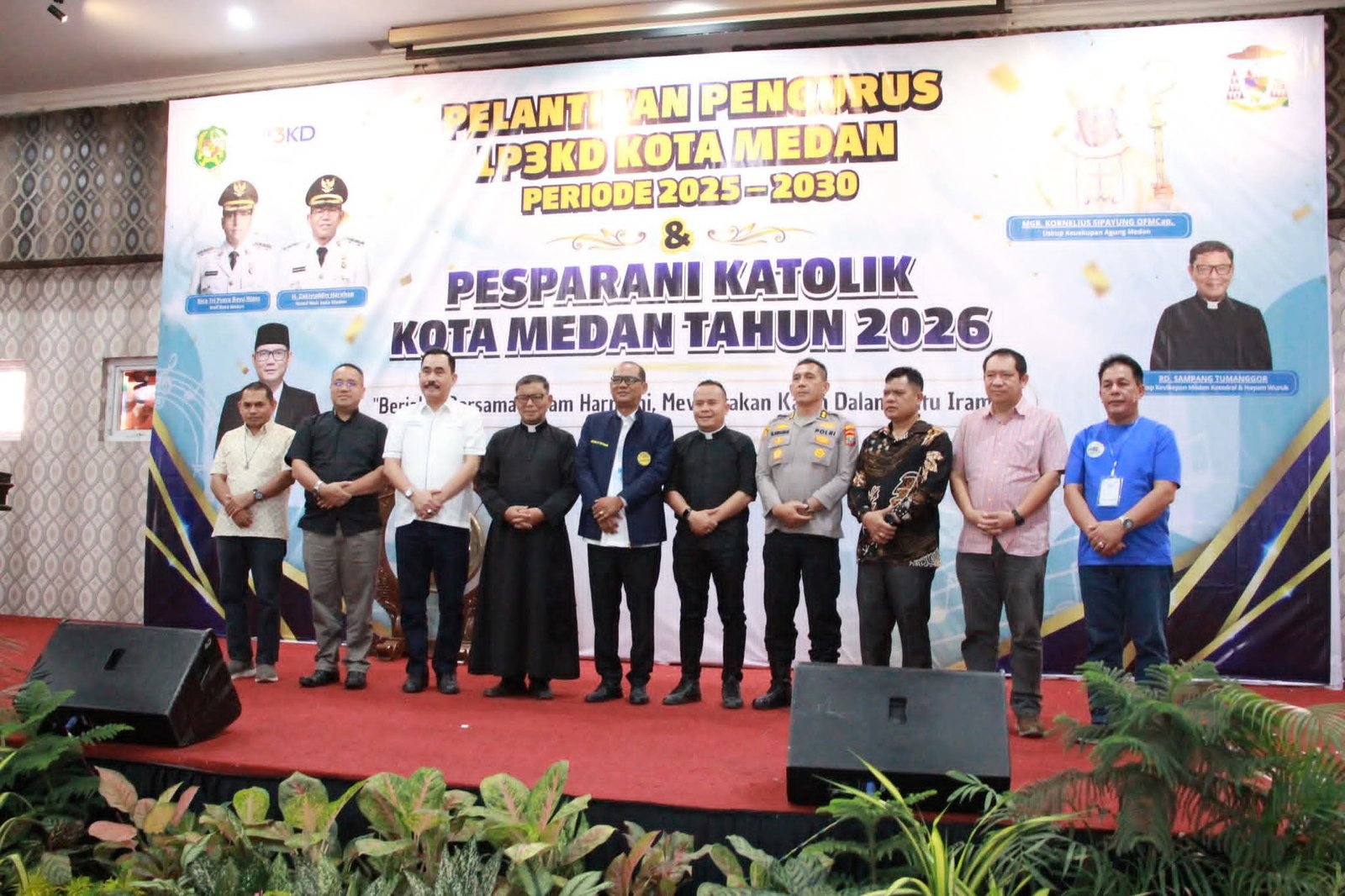 Pesparani Katolik Kota Medan 2026 Resmi Dibuka, 587 Peserta dari 13 Paroki Ambil Bagian