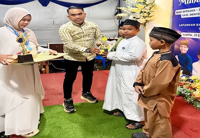 Maulid Nabi di Pondok Batuan, Pemko Medan Ajak Remaja Masjid Lahirkan Generasi Berakhlak